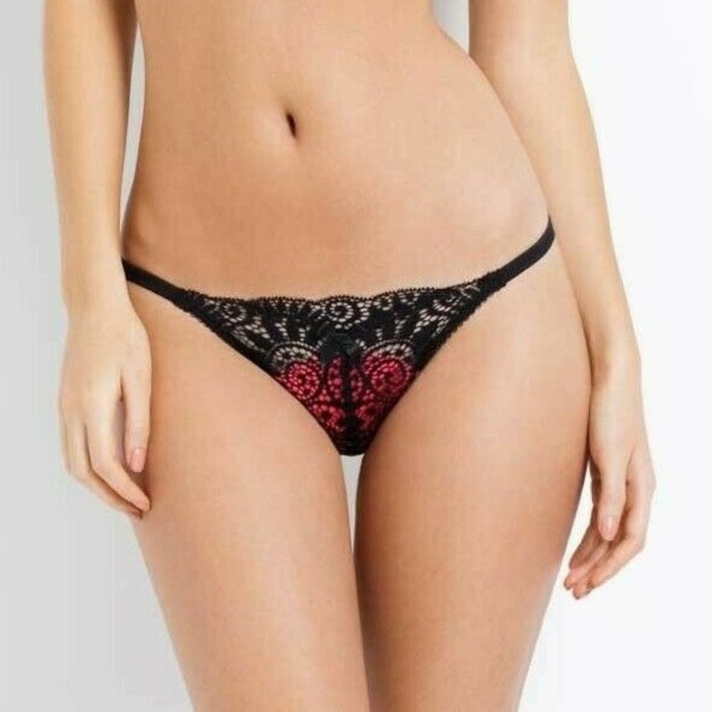 L'Agent By AP BRIGIT Tanga Brief, Multicolored, XS